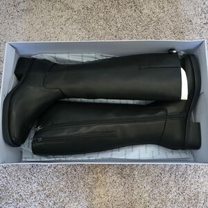 New in Box - Aerosoles Della Double Zip Black Knee-High Boots 7.5